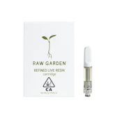 Raw Garden - Live Resin - Gelato Slushy - Vape Cart - 1g