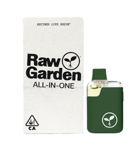 RAW GARDEN - Citron Soda | 1g | Refined Live Resin AIO | Raw Garden