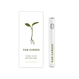 RAW GARDEN - Raw Garden Battery | White