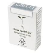 Larry's Lambsbread 1.0g CBD:THC 1:1 Vape Cart, Raw Garden