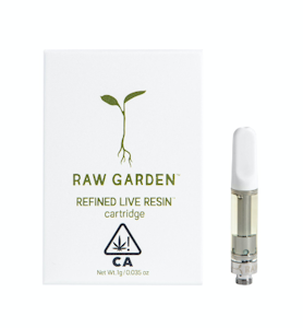 RAW GARDEN - Raw Garden | Slymer | Refined Live Resin Cartridge | 1g