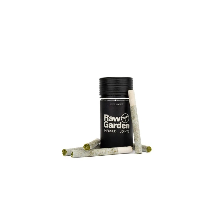 Raw Garden - Raw Garden | Tropicana Cherry | Live Sauce Infused Pre-Roll 5pk | 2.85g Main Image