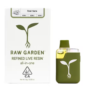 RAW GARDEN - Raw Garden Refined Live Resin All In One 1g Sunset Mojito