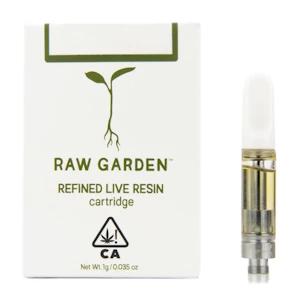 RAW GARDEN - Raw Garden Orange Dreamsicle Refined Live Resin Vape Cart 1g