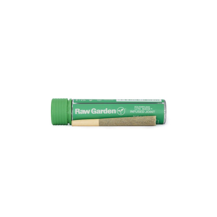 Raw Garden - Raw Garden | Oasis Rainbows | Rosin Infused Pre-Roll | 1g Main Image