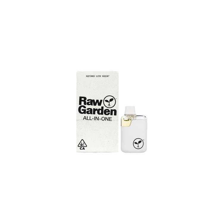Raw Garden - Raw Garden | Sherbert Haze | Refined Live Resin All-In-One Vape | 1g Main Image