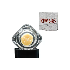 RAW SINS - Cow Tipperz (Hashburger + Tractor Fuel) (H) | 1g Cold Cure Rosin | Raw Sins