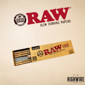 Raw1 1/4 20 Pack Cones