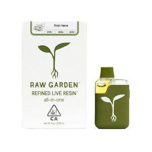 Raw Garden - Raw Garden - 1g LR AIO Cartridge (Blueberry Muffin-Indica)