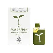Raw Garden - 1g AIO RLR Cartridge (Virgin Purps-Indica)