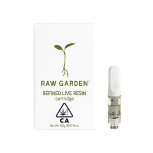 RAW GARDEN - CALIFORNIA KUSH .5G - RAW GARDEN