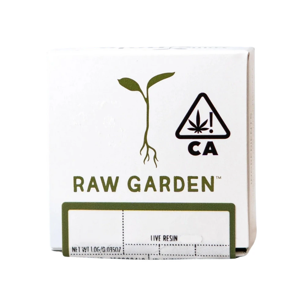 Raw Garden - CRUSHED DIAMONDS - GREEN MANGO CLOUDS 1G - RAW GARDEN Main Image