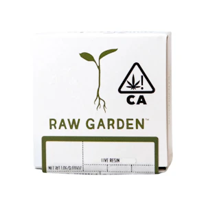Raw Garden - LIVE RESIN - GOD'S BREATH 1G - RAW GARDEN