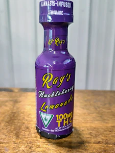RAY'S LEMONADE - Lil’ Ray’s Huckleberry Lemonade - 100mg