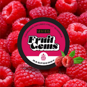 Infused Raspberry Fruit Gems - 100mg