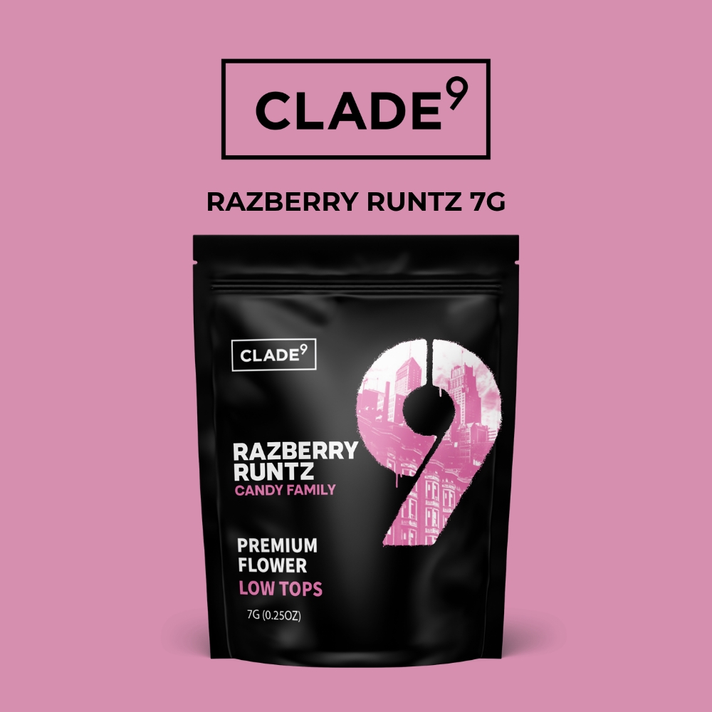 Clade9 | Razberry Runtz | 7g | Flower