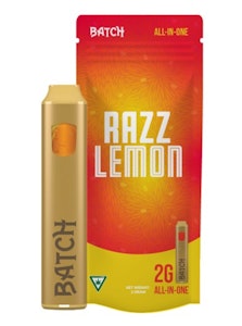Batch - Bud & Marr'y- Batch Signature- All In One- Razz Lemon- Hybrid- 2g- THC 85.09%