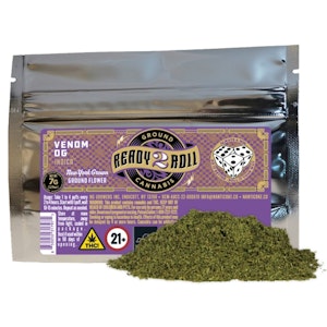 READY 2 ROLL (NY) - Ready 2 Roll | Pre-Ground Flower | Venom OG | 7g