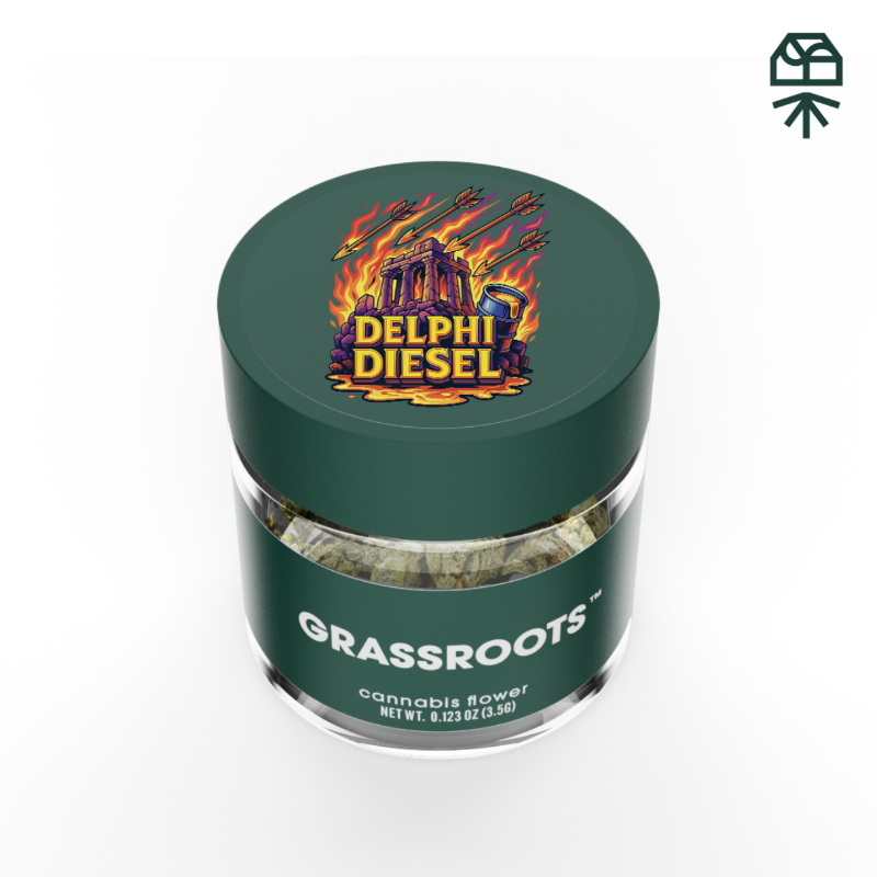 Dark Heart | Delphi Diesel - Diamond Infused - 3.5g Flower