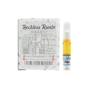 COLD FIRE - ColdFire x KRD Reckless Runtz Live Juice Cartridge 1.0g