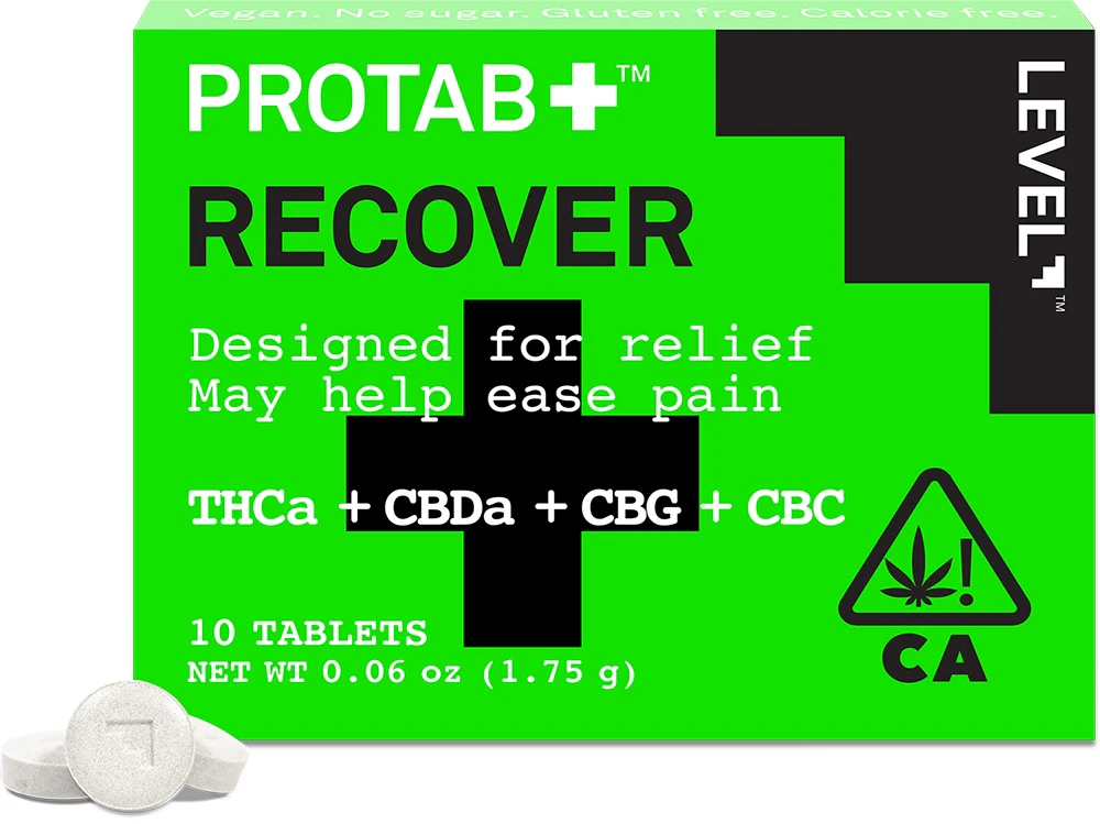 LEVEL - Recover Protab | Tablets | 100mg / 5 Tablets | Level Main Image