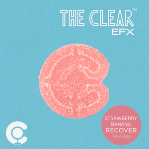 The Clear EFx -  Edible | The Clear EFx | Strawberry Banana | 100mg/10pk