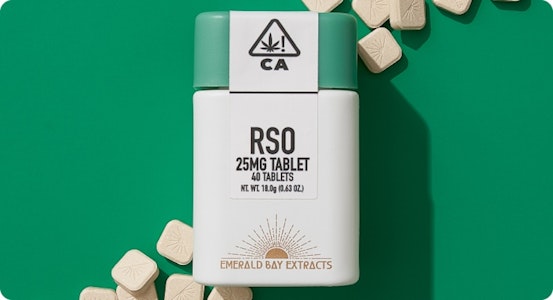 EMERALD BAY EXTRACTS - 30:1 (CBD:THC) - 1000mg - RSO Tablets - Emerald Bay Wellness