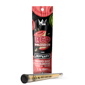 WEST COAST CURE - WCC Jefferey Red Delicious infused preroll (H) 1.2g