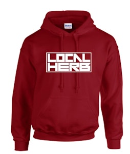 Local Herb - Red, Medium, Hoodie