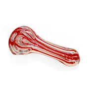 3" Spoon Red and White