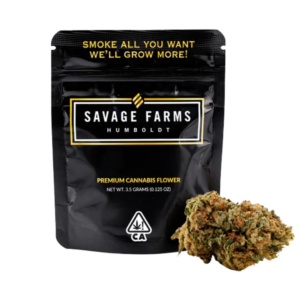 Savage Farms - Whitethorn Rose x Rainbow Belts (H) | 3.5g Premium Sungrown | Savage Farms Main Image