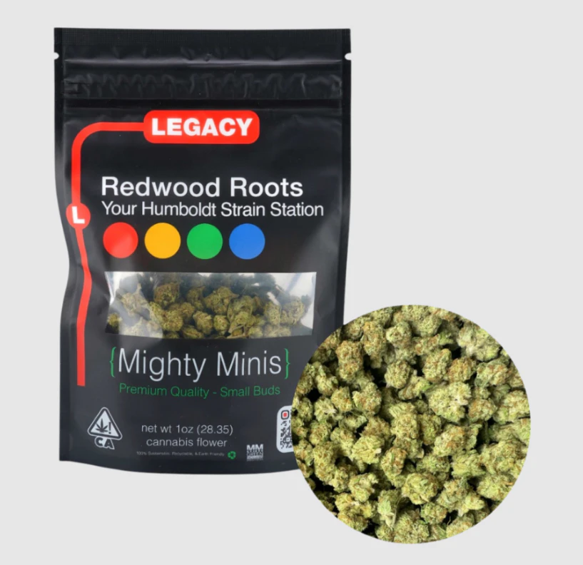 Redwood Roots - Redwood Roots | Space Rocks | Mighty Minis | Sungrown Flower | 1oz Main Image