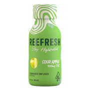 Reefresh Sour Apple Shot THC: 100MG