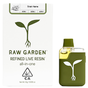 Agua de Fresa - Refined Live Resin - All In One (1g)
