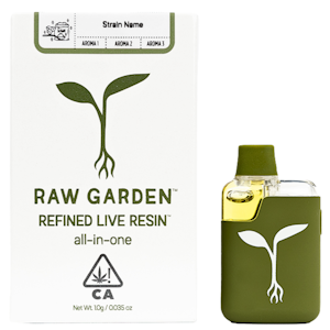 RAW GARDEN - Citrus Cookies Refined Live Resin - All In One (1g)