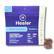 Healer | CBG:CBGA 6:1 Relax Gummy | Blueberry 200mg