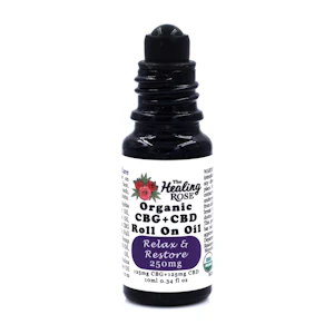 The Healing Rose - The Healing Rose | Relax & Restore CBD+CBG Roll On Oil | 250mg CBD