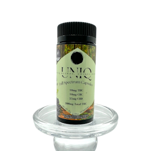 Uniq - Releaf 1:1:2 (200mg) 10mgTHC:10mgCBC:25mgCBD Capsules