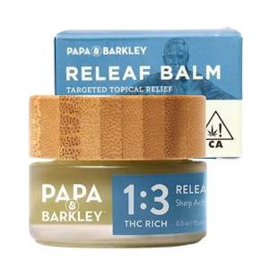 PAPA & BARKLEY - Releaf Balm | 15ml 1:3 CBD:THC | Papa & Barkley