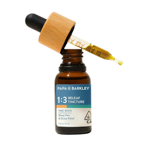 PAPA & BARKLEY - Releaf Tincture | 1:3 CBD:THC (15ml) | Papa & Barkley