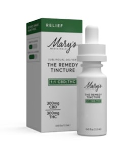 MARY'S MEDICINALS - Mary's Relief 1:1 Tincture 300mg