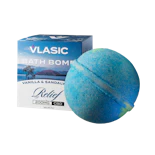 -Vanilla & Sandalwood- Relief 200mg | (CBD Bath Bomb) | Vlasic - File Cabnet 4