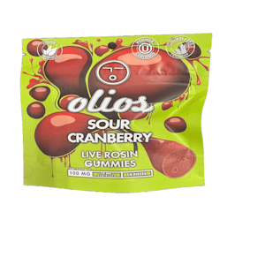 OLIO - Olio | Sour Cranberry | Live Rosin Gummies