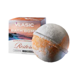 -Citrus & Bergamot- Restore 200mg | (CBD Bath Bomb) | Vlasic - File Cabnet 4