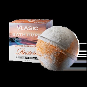 Vlasic Labs - Vlasic Labs | (200MG) 1:1 CBD:CBG Restore Bath Bomb