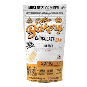 Retro - Retro - 50 THC Creamy White Chocolate Bar