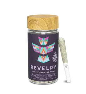 REVELRY - Revelry 14pk Prerolls 7g Grape Breath