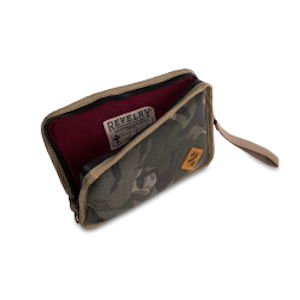 REVELRY - Revelry | The Gordo | Smell Proof Padded Pouch | Brown Camo