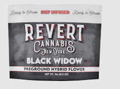 Black Widow Kief Infused Pre-Ground 14g Flower