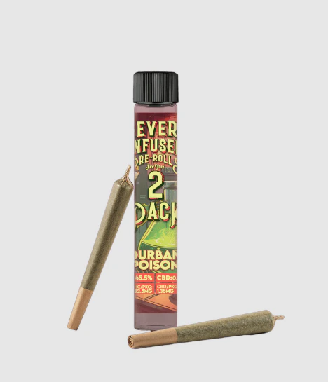 Revert - Durban Poison 0.75g Distillate Infused Pre-Rolls 2pk Main Image